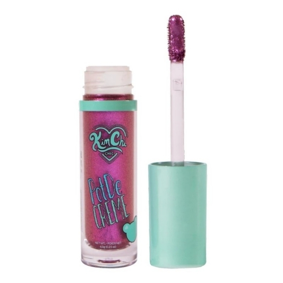 New KimChi Chic PotDe Creme Eyeshadow Amethyst Pink Metallic Cream eyeshadow - Picture 1 of 6